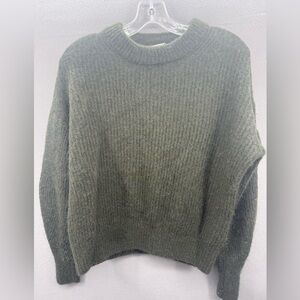 Everlane Alpaca Merino Wool Blend Lightweight Crewneck Sweater Size S Classic